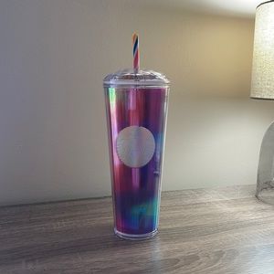 BRAND NEW! Rainbow Starbucks Cup